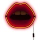 Nástěnné dekorační světlo JOB-BLOW MOUTH 47 cm, LED, Seletti - thumb (5)