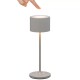 Přenosná stolní lampa FAROL MINI 19,5 cm, LED, satelitní šedá, hliník, Blomus - thumb (2)
