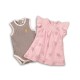 Dívčí set, body a šaty, Minoti, CROWN 4, růžová - 86/92 | 18-24m - thumb (0)