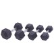 Sada jednoručních činek Sportago Hexagon - 5 + 7,5 + 10 + 12,5 kg - thumb (0)
