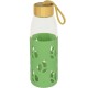 Láhev na vodu PKV-023 550 ml, zelená, sklo, Pebbly - thumb (0)