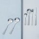 Dezertní lžička MAYA 16 cm, sada 6 ks, stříbrná, nerezová ocel, Stelton - thumb (2)