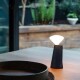 Přenosná stolní lampa MANTLE 19 cm, modrá, nerezová ocel, Tala - thumb (4)