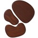 Krájecí a servírovací prkénko CAIRN, sada 3 ks, hnědá, dřevo, ferm LIVING - thumb (0)