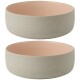 Jídelní miska EMMA 13,5 cm, sada 2 ks, růžová, kamenina, Stelton - thumb (0)