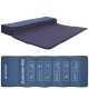 Sportago Tide skládací karimatka 180x60x0,7 cm Šedá - thumb (0)