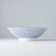 Ramen mísa RADIATING LINES BLUE & WHITE 25 cm, 900 ml, MIJ - thumb (5)