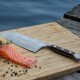 Japonský nůž CHAI DAO DAMASCUS 16 cm, hnědá, Güde Solingen - thumb (1)