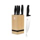 BERLINGERHAUS Sada nožů se stojanem BAMBOO 6 ks Black Rose Collection BH-2970 - thumb (1)