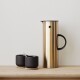 Vakuový džbán EM77 1 l, mosazná, nerezová ocel, Stelton - thumb (1)