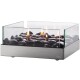 Olejová lampa FIREPLACE 23 cm, stolní, stříbrná, Philippi - thumb (0)