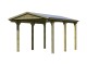 Carport KARIBU SATTELDACH 1 43468 LG2487 - thumb (0)