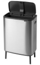 Dotykový odpadkový koš BO TOUCH BIN 60 l, matná ocelová, Brabantia - thumb (1)