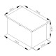 G21 Zahradní box G21 Denver 280 L, antracitový plechový G21-63900840 - thumb (4)