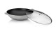 KELA Wok litinový s poklicí CALIDO 36 cm šedá KL-12610 - thumb (1)