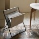 Stojan na časopisy HERMAN 51 cm, železo / bavlna, ferm LIVING - thumb (1)