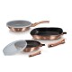 BERLINGERHAUS Sada pánví s odnímatelnou rukojetí 5 ks Rosegold Metallic Line steak BH-7038 - thumb (0)