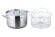 CS SOLINGEN Hrnec s poklicí a fritovacím košem nerez 10 l / 28 x 18 cm PRO-X CS-044022 - thumb (0)