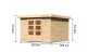 Dřevěný domek KARIBU ASKOLA 6 (73064) natur LG3198 - thumb (1)