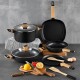 BERGNER Sada nádobí s nepřilnavým povrchem 7 ks Earth Black BG-34630-BK - thumb (3)