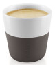 EVA SOLO Termošálky na espresso 80 ml 2 kusy čokoládové - thumb (1)