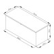G21 Zahradní box G21 Denver 770 L, antracitový plechový G21-63900846 - thumb (4)