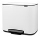 Pedálový odpadkový koš BO 36 l, bílá, Brabantia - thumb (7)