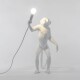 Stolní lampa MONKEY STANDING 54 cm, bílá, Seletti - thumb (1)