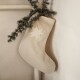 Vánoční ponožka VELA 50 cm, bílá, bavlna, ferm LIVING - thumb (3)