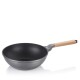 KELA Pánev Wok Vitana litý hliník šedá 30 x 10 cm KL-10087 - thumb (0)