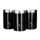 BERLINGERHAUS Dóza na potraviny sada 3 ks Royal Black Collection BH-6296 - thumb (0)