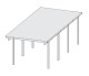 Carport KARIBU ECO 2A 62029 LG1878 - thumb (3)