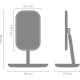 Kosmetické zrcadlo RENEW, stolní, bílá, Brabantia - thumb (9)