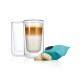Termosklenice na latté NERO 320 ml, sada 2 ks, Blomus - thumb (1)