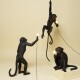 Stropní svítidlo MONKEY WITH ROPE 76,5 cm, černá, Seletti - thumb (1)