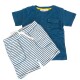 Chlapecký set - tričko a kraťasy, Minoti, Summer 3, modrá - 74/80 | 9-12m - thumb (0)