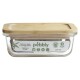 Box na potraviny PKV-036 300 ml, sklo / bambus, Pebbly - thumb (0)