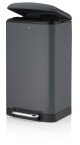 KELA Koš odpadkový Davino tmavě šedá 30l KL-10909 - thumb (0)