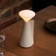 Přenosná stolní lampa MANTLE 19 cm, bílá, nerezová ocel, Tala - thumb (2)