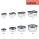 KELA Dóza na potraviny skladovací Aurelia sklo 19 x 9 cm, 1,22l 
 KL-12641 - thumb (7)