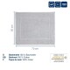 KELA Koupelnová předložka Ladessa Ladessa 70x50 cm bavlna terra KL-23487 - thumb (2)