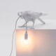Stolní lampa BIRD PLAYING 33 cm, bílá, Seletti - thumb (3)