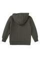 Mikina chlapecká s kapucí, Minoti, 7BZTHRU 6, khaki - 140/146 | 10/11let - thumb (1)