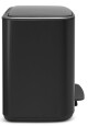 Pedálový odpadkový koš BO 36 l, matná černá, Brabantia - thumb (8)