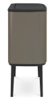Dotykový odpadkový koš BO TOUCH BIN 3 x 11 l, platinová, Brabantia - thumb (2)