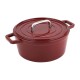 CS SOLINGEN Pekáč s poklicí litinový ALPEN 20 cm červená CS-078089 - thumb (0)