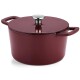 Zapékací mísa MOMENTS 24 cm, vínově červená, litina, Fissler - thumb (0)