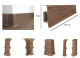 Lišta originál Rigid Vinyl Floor Dub bahenní C15186 - thumb (1)