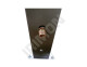 Zahradní sloupek AQUAPOINT - šedo-stříbrný, 2 kohouty a závěs - thumb (3)