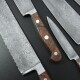 Güde Solingen Kuchařský nůž DAMASCUS 21 cm, hnědá, Güde - thumb (2)